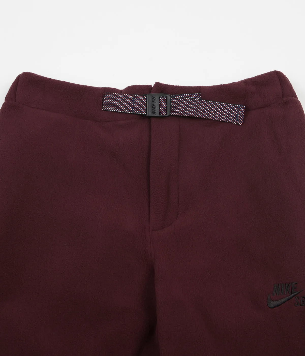 Nike SB Polartec Sweatpants - Burgundy Crush / Black