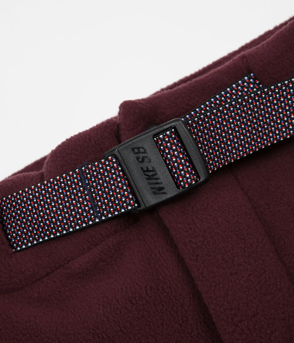 Nike SB Polartec Sweatpants - Burgundy Crush / Black