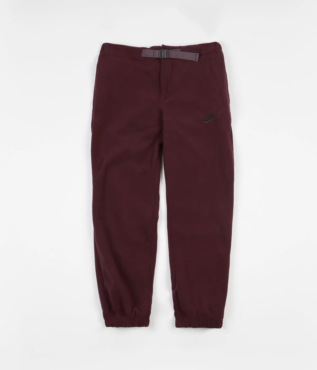 Nike SB Polartec Sweatpants - Burgundy Crush / Black