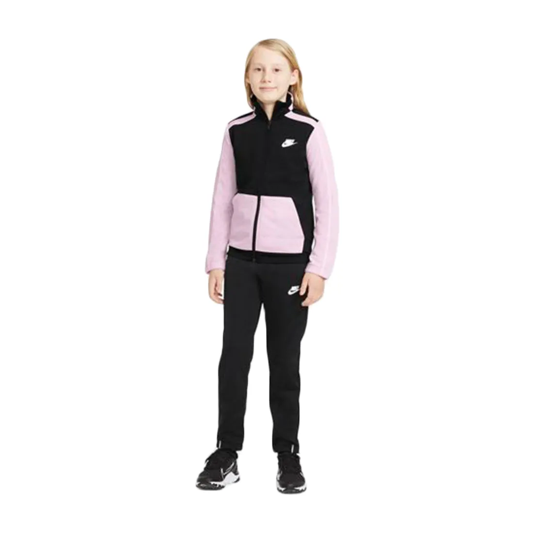 NIKE SPORTSWEAR JUNIOR JACKETS BLACK