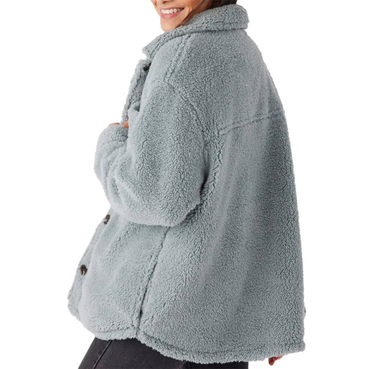 O'Neill Women's Heath Solid High Pile Fleece Jacket