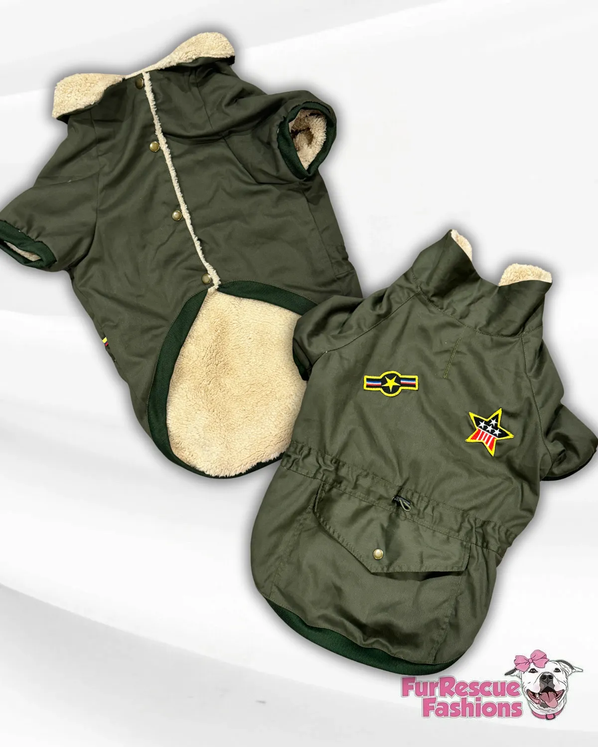 Pilot Dog Bomber Jacket