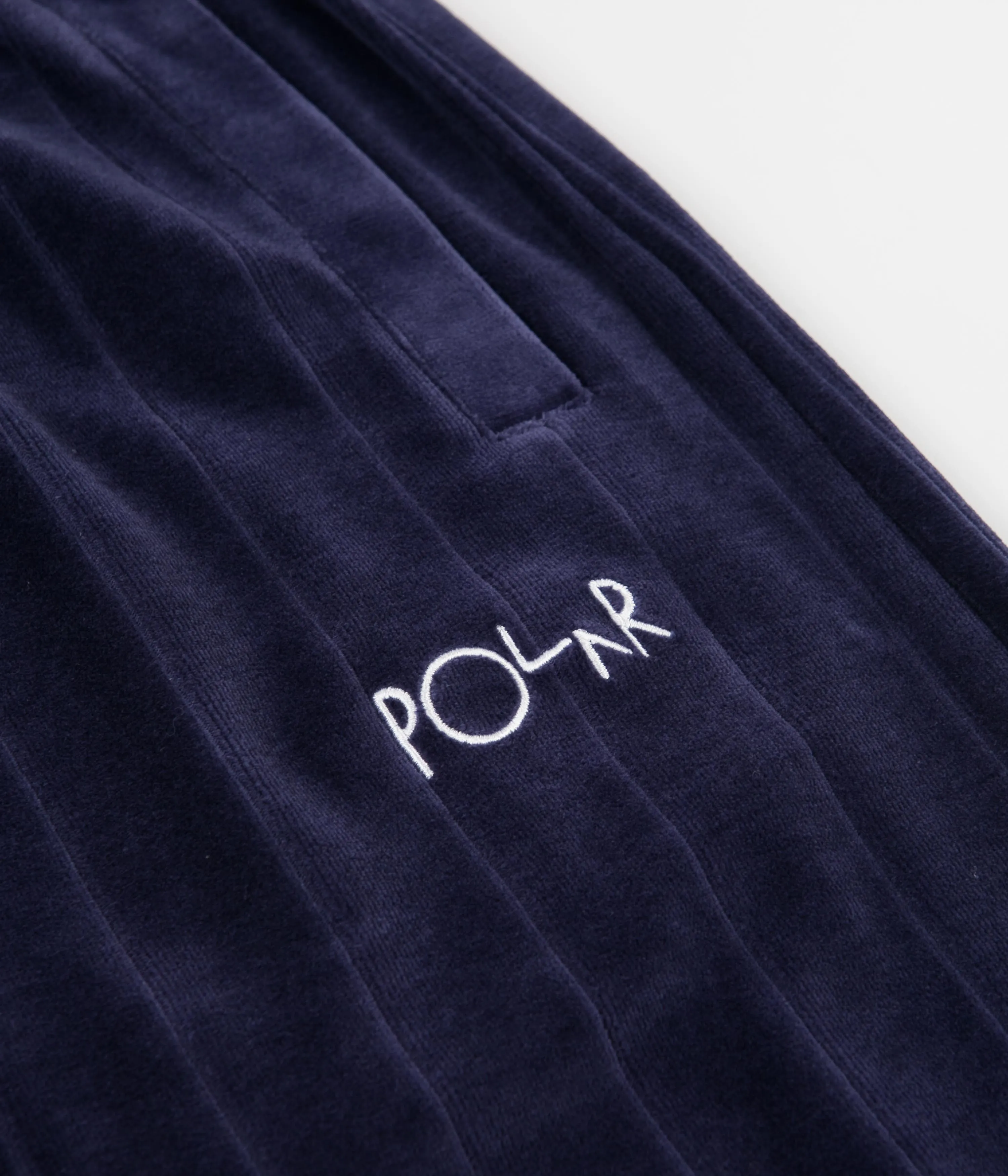 Polar Velour Sweatpants - Rich Navy