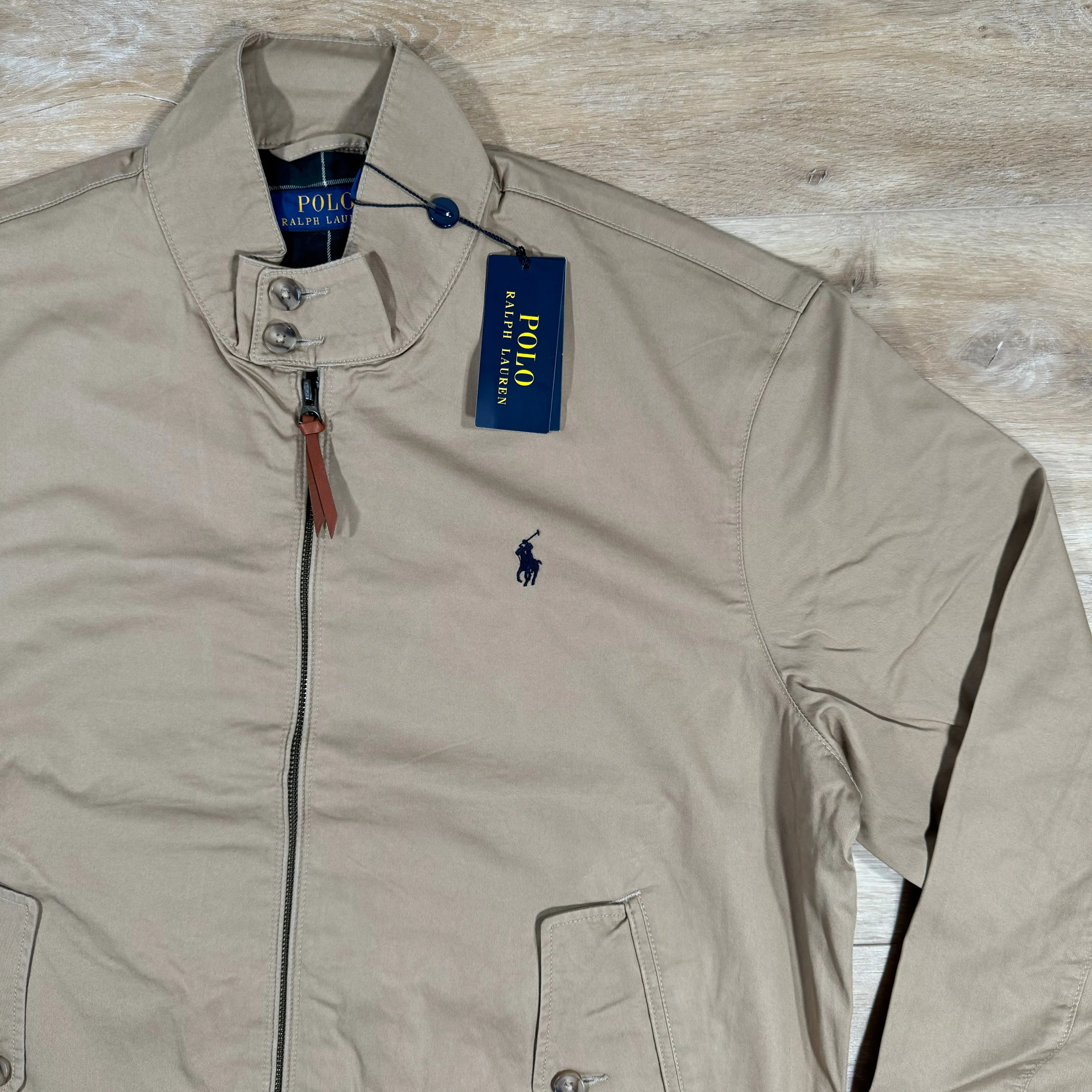 Ralph Lauren Bomber Jacket in Beige