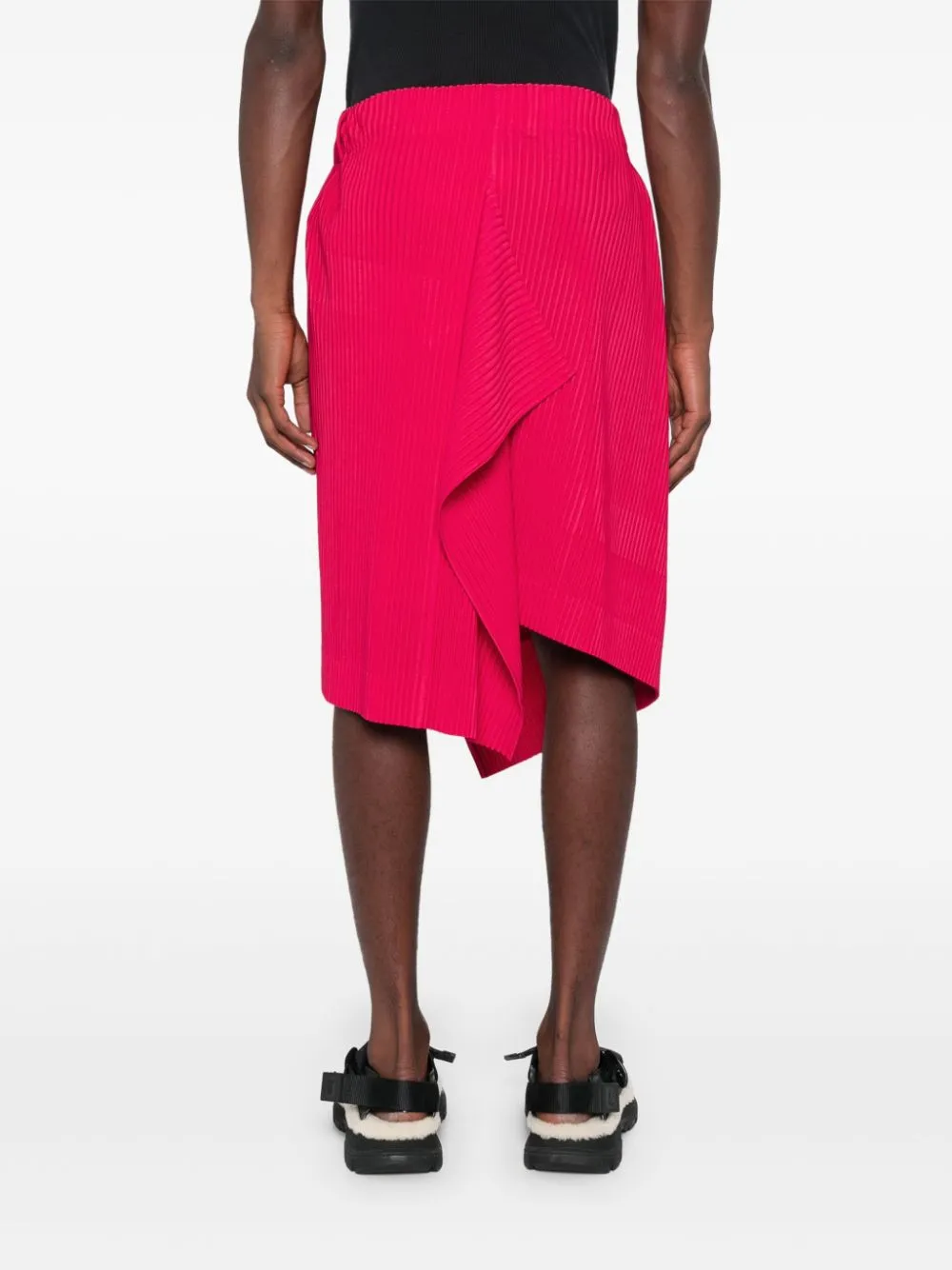 Rectangle skirt - Cherry Red