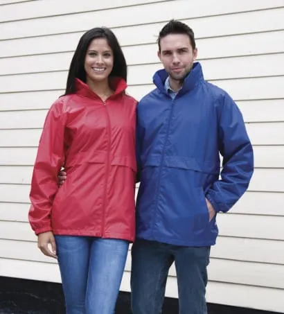 Result Core Fleece Lined Lightweight Waterproof Jacket-R203X