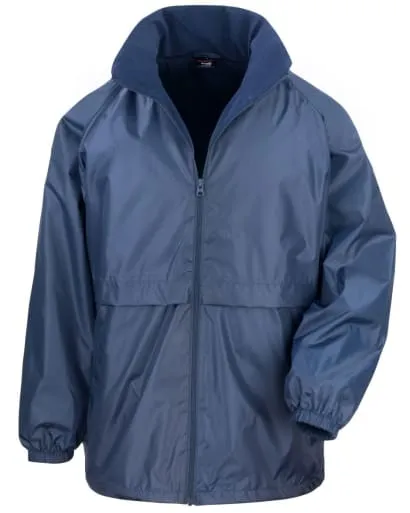 Result Core Fleece Lined Lightweight Waterproof Jacket-R203X