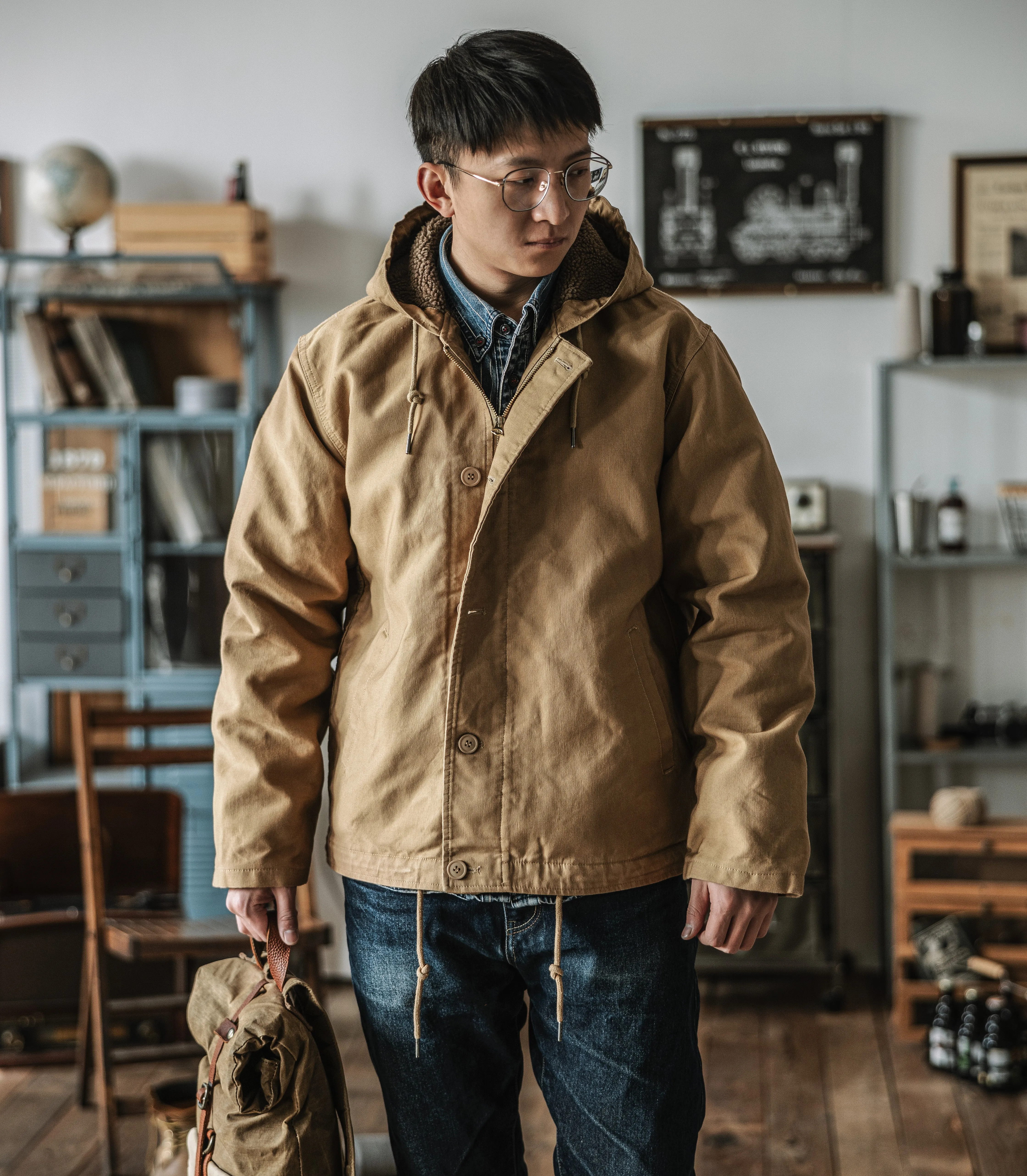 SHERPA LINED DECK JACKET