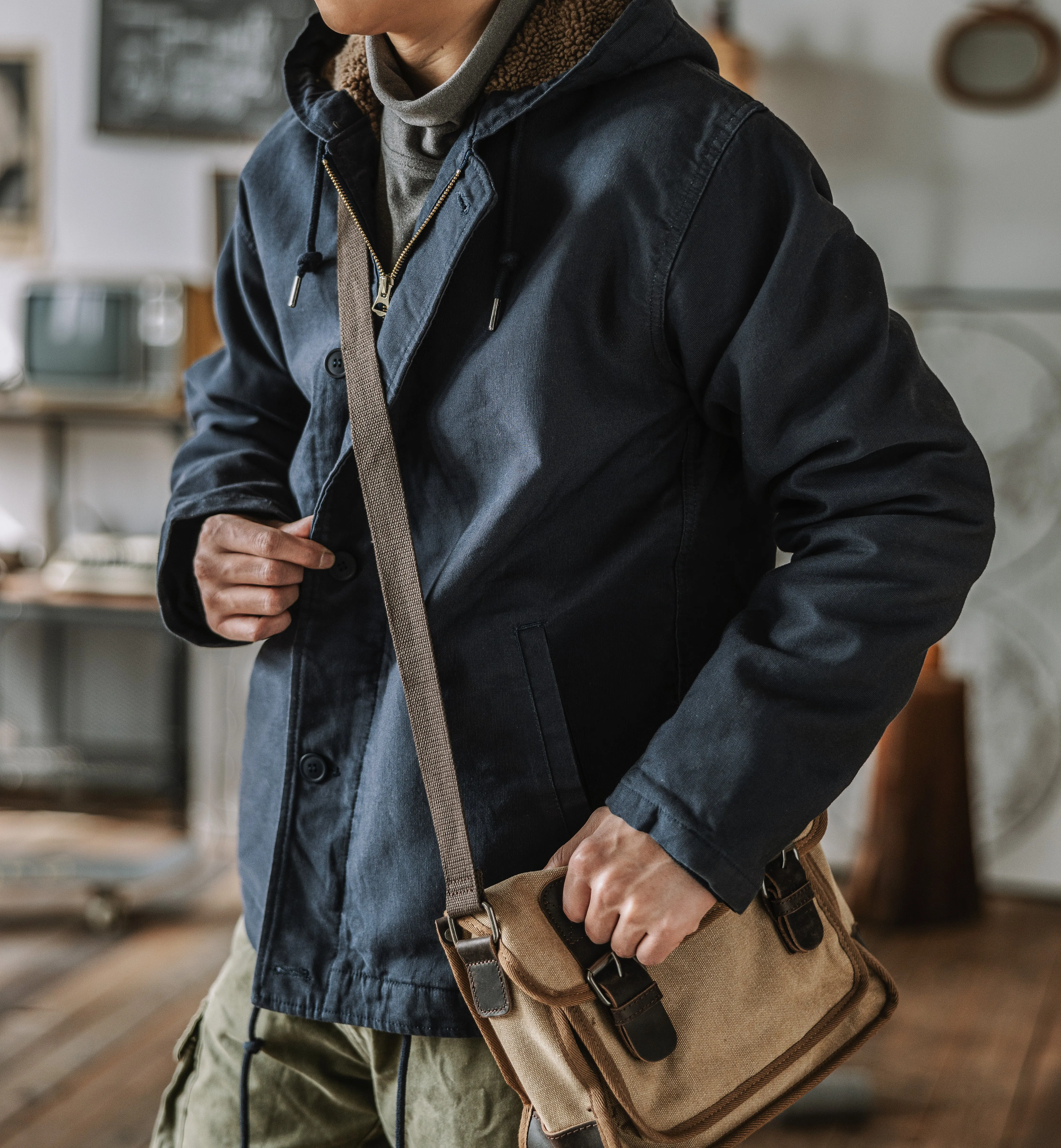 SHERPA LINED DECK JACKET