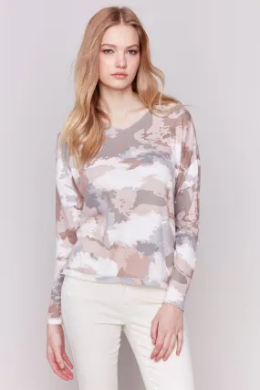 SOFT CAMO LS TOP