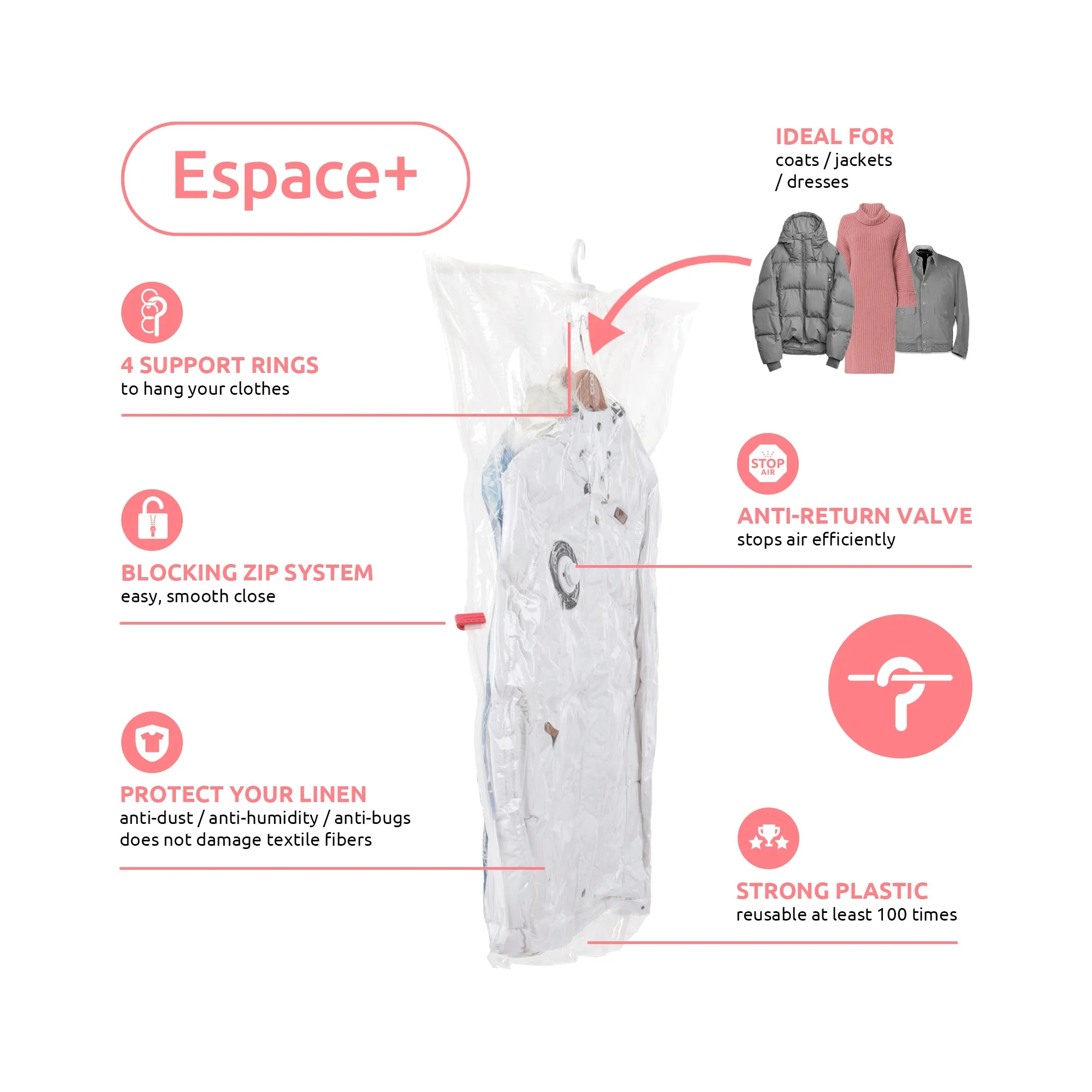 Space Saving Vacuum Bag - Size M