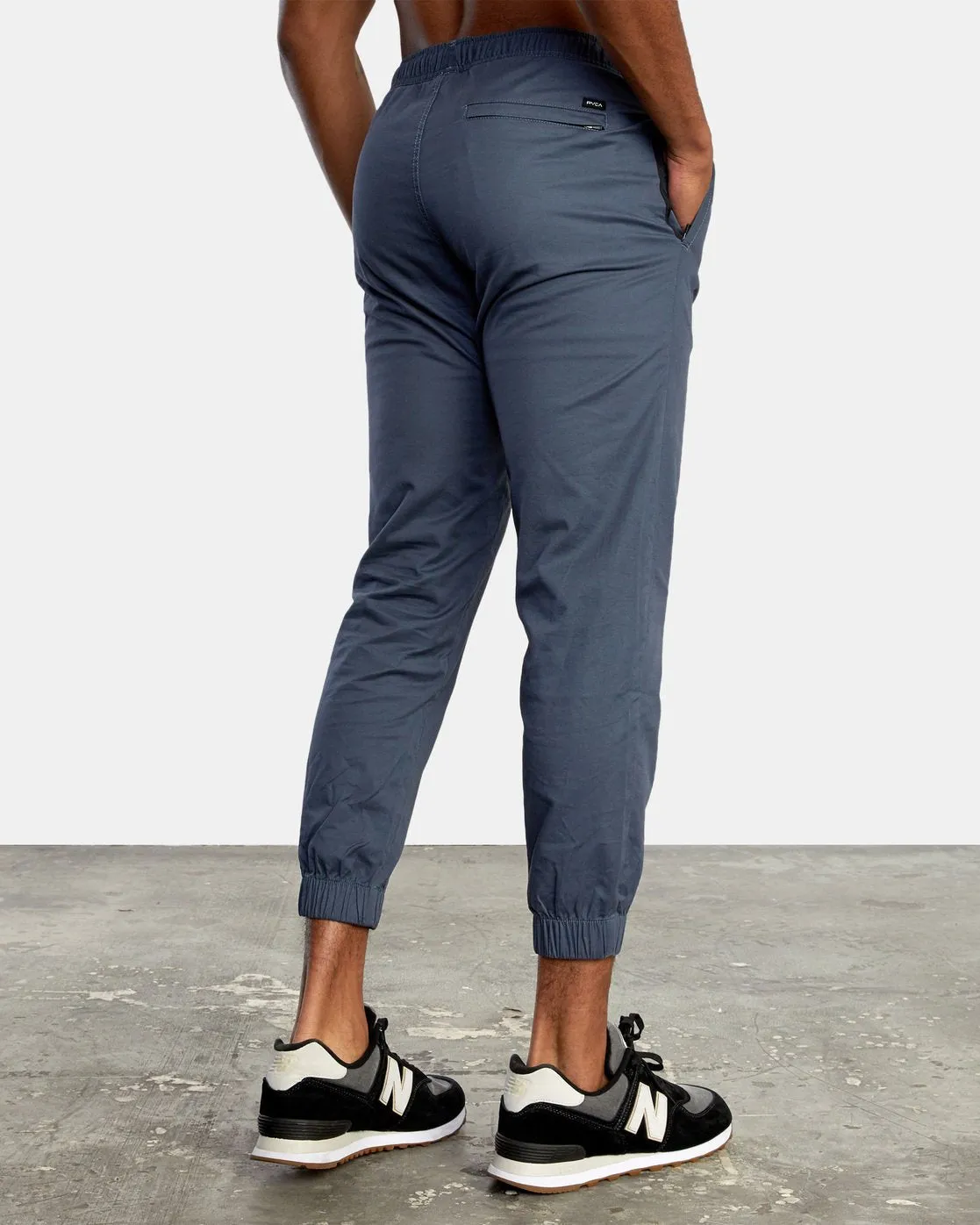 Spectrum Cuffed Track Pants - Ombre Blue