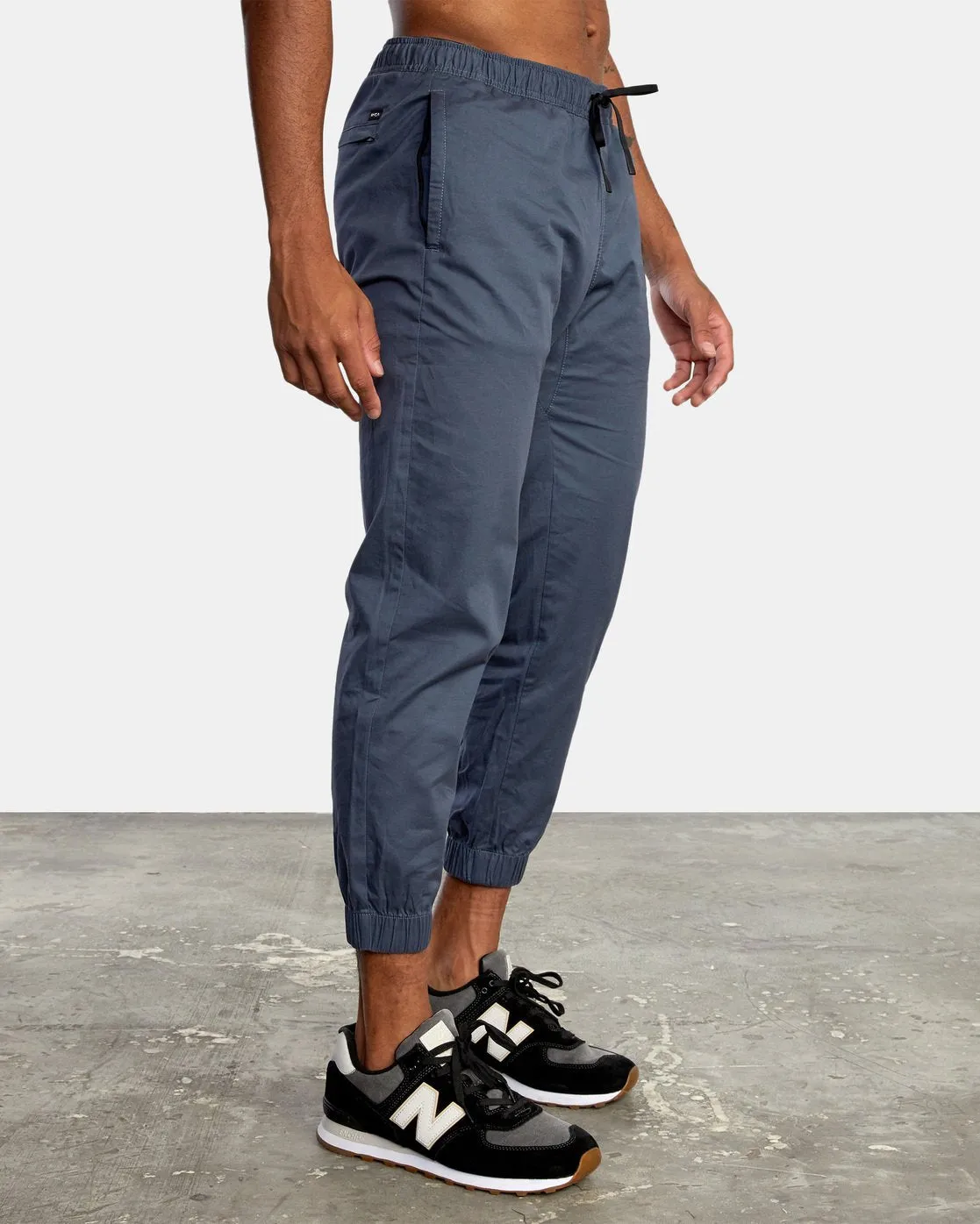 Spectrum Cuffed Track Pants - Ombre Blue