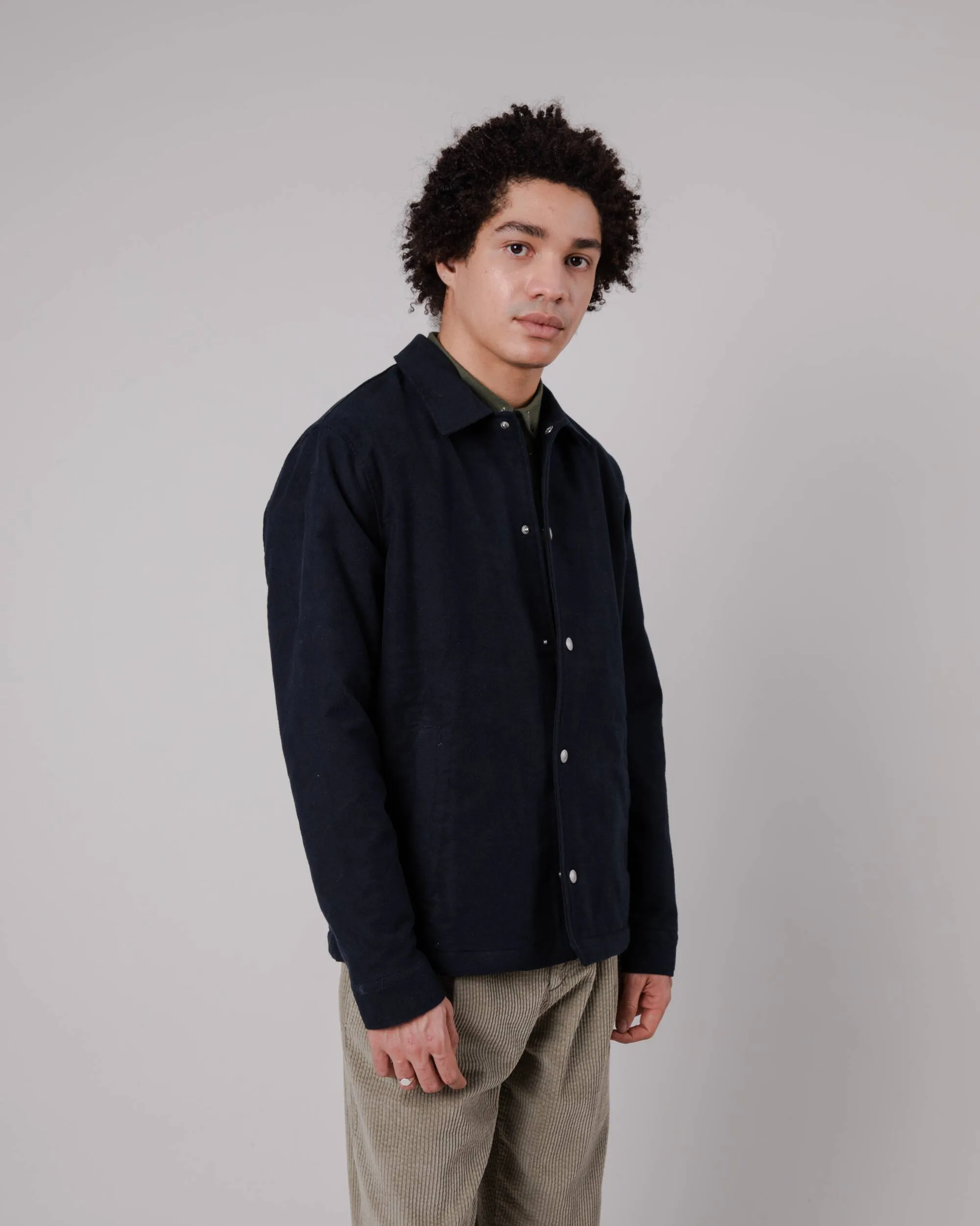 Teddy Jacket Navy