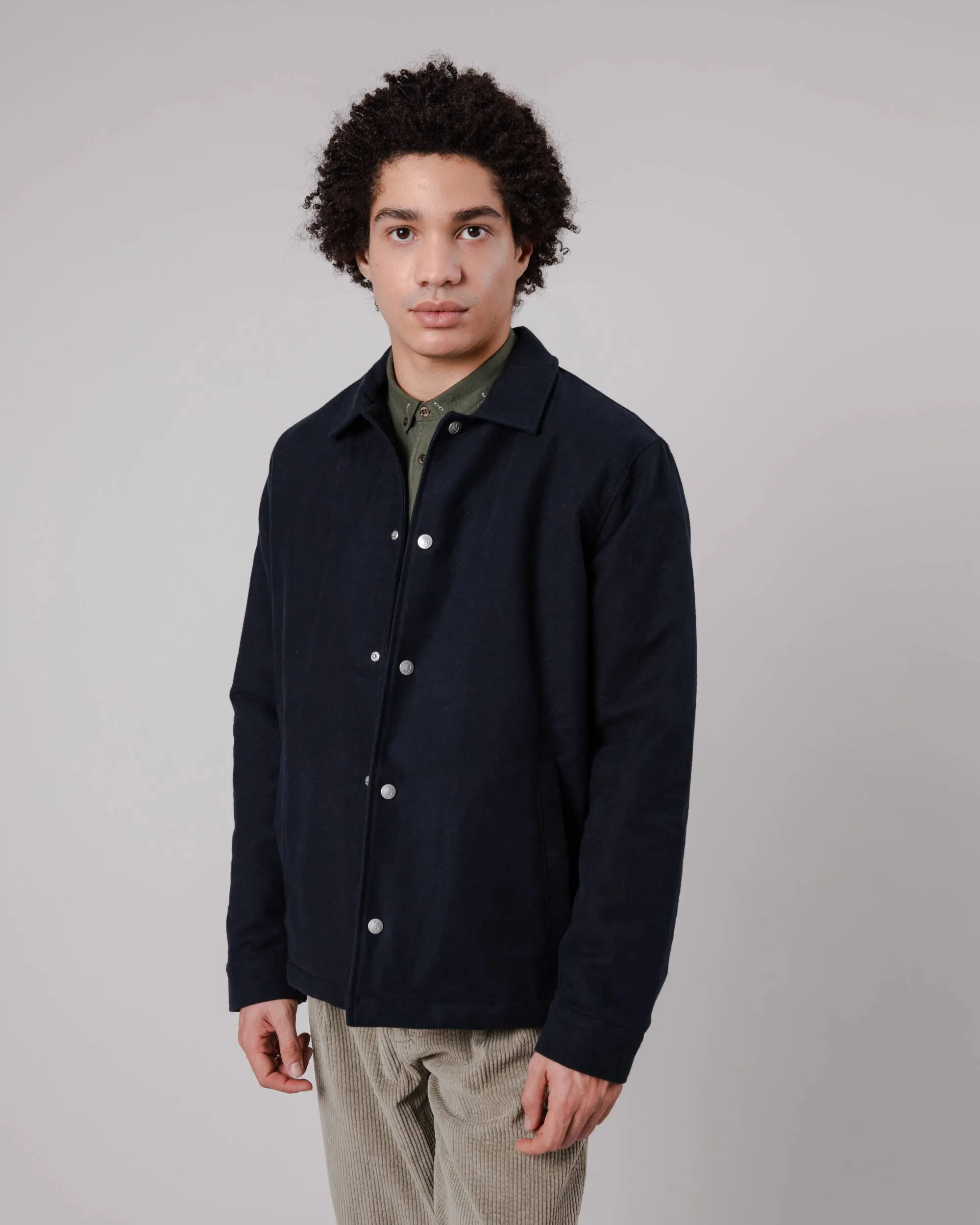 Teddy Jacket Navy