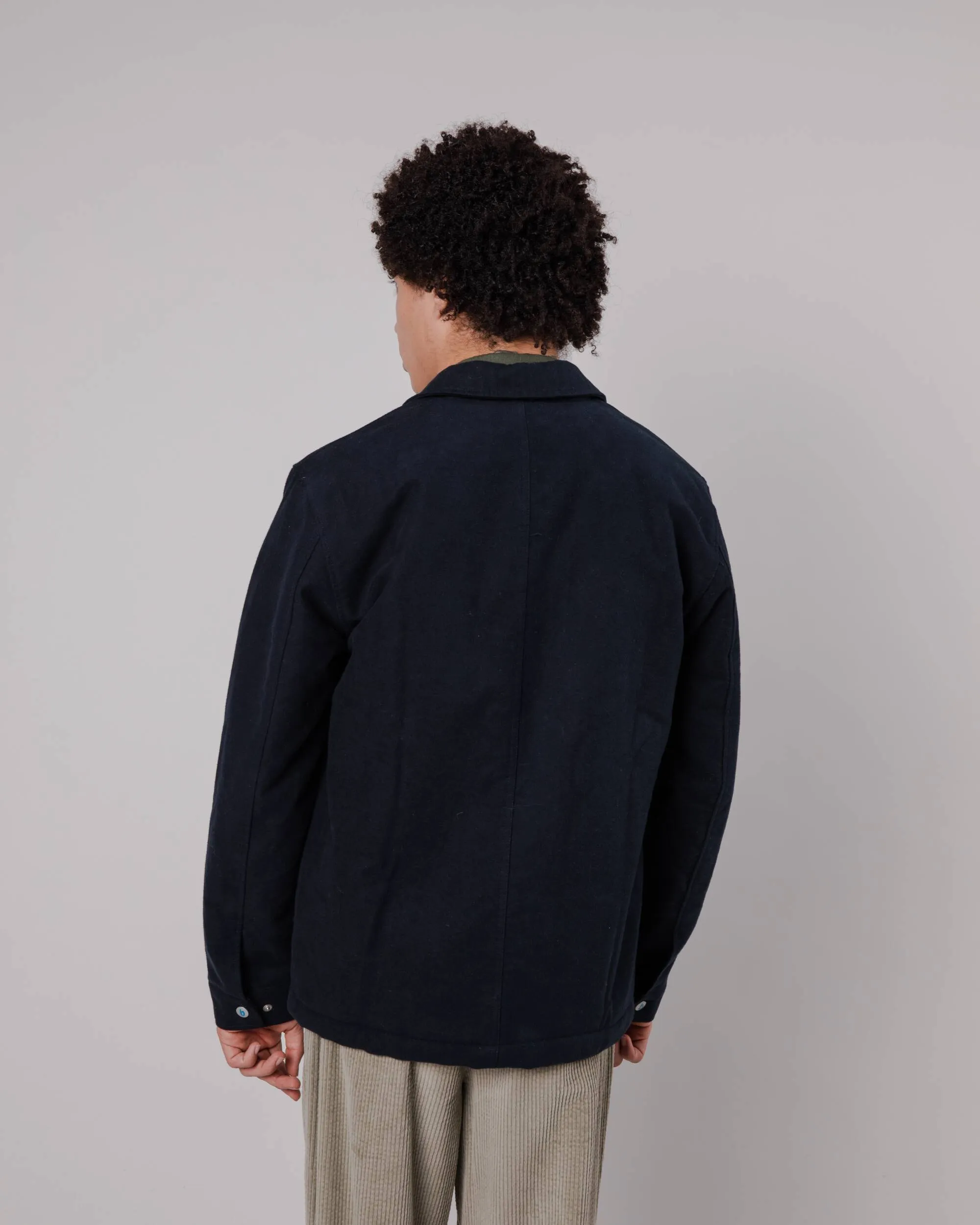 Teddy Jacket Navy