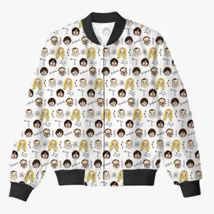 The Big Bang Theory AOP Bomber Jacket - Characters