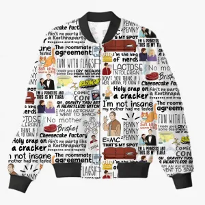 The Big Bang Theory AOP Bomber Jacket