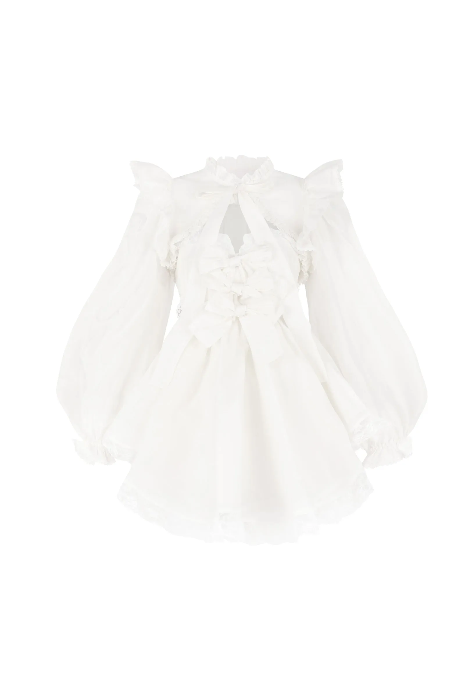 The Ivory Organdy Cake Shop Dress