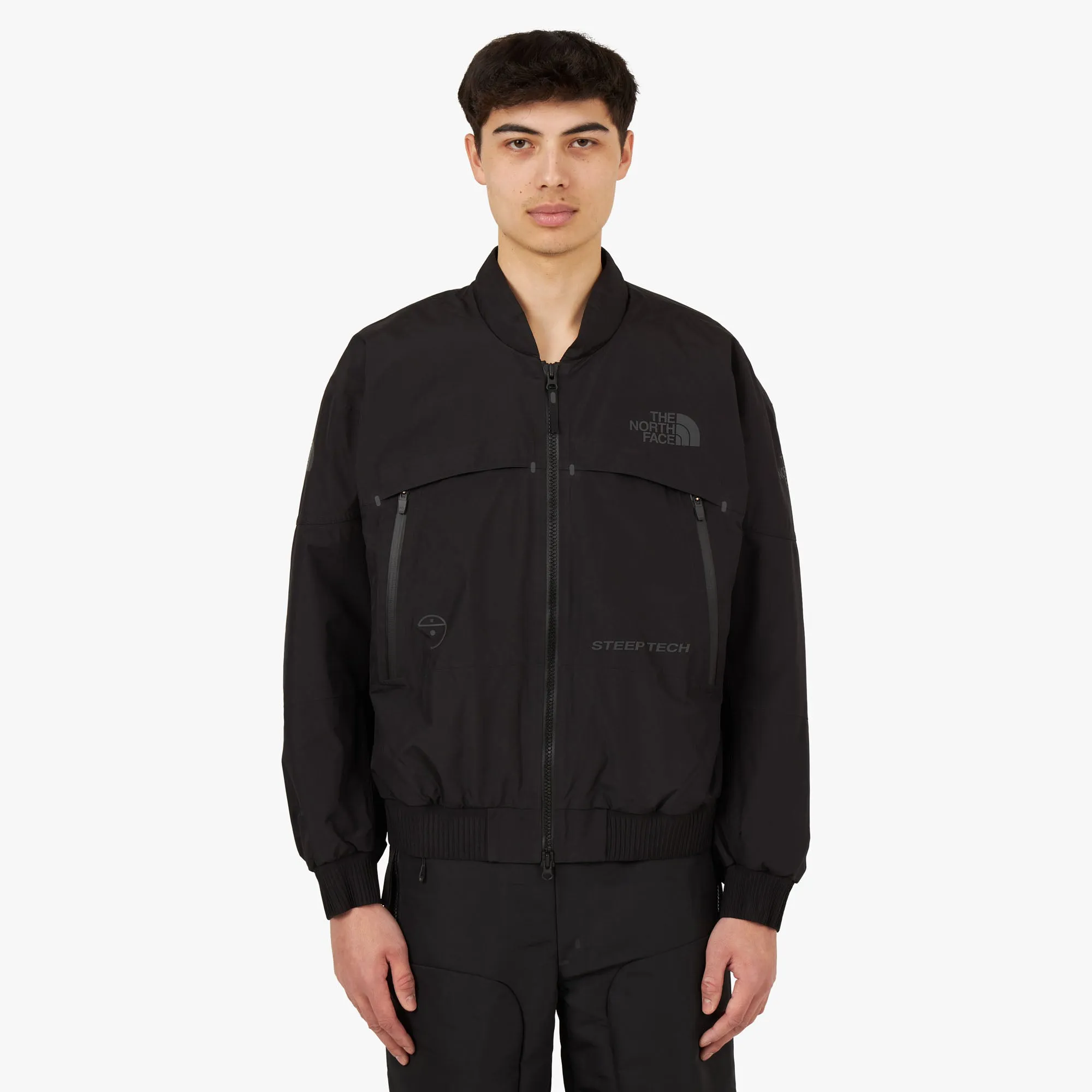 The North Face RMST Steep Tech Bomb Shell GORE-TEX Jacket / White Dune