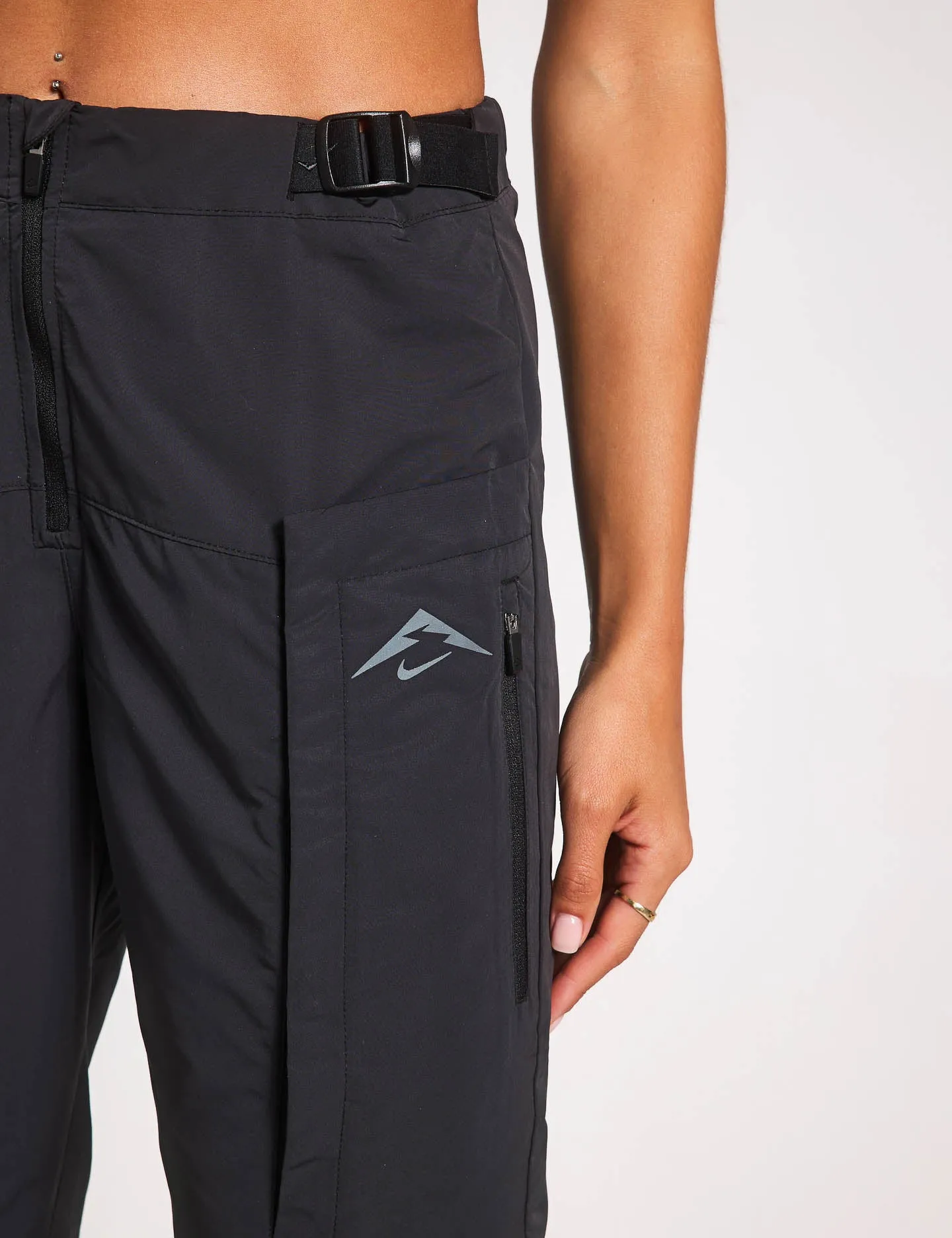 Trail Repel Running Pants - Black/Anthracite