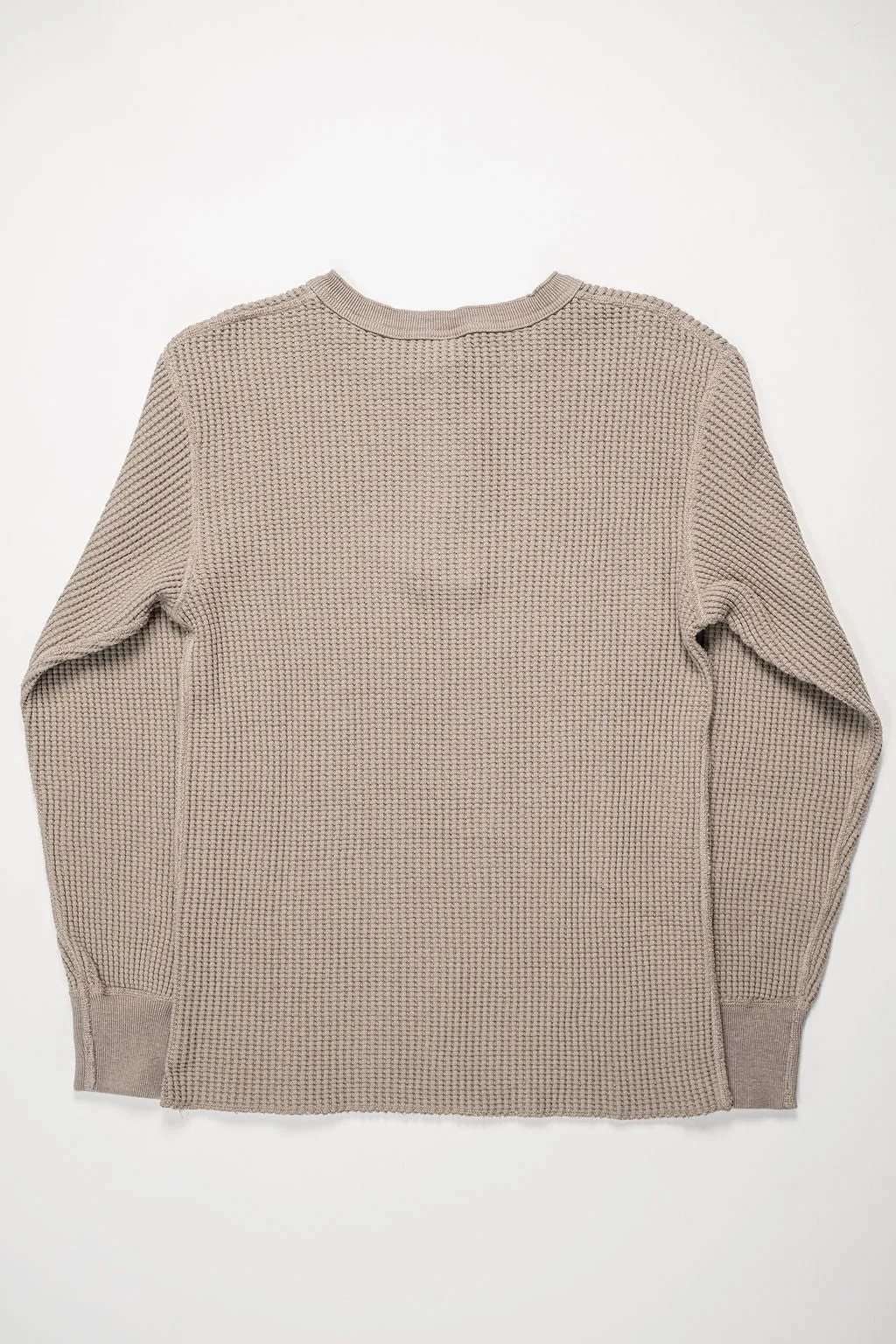 UES Big Waffle Henley - Beige