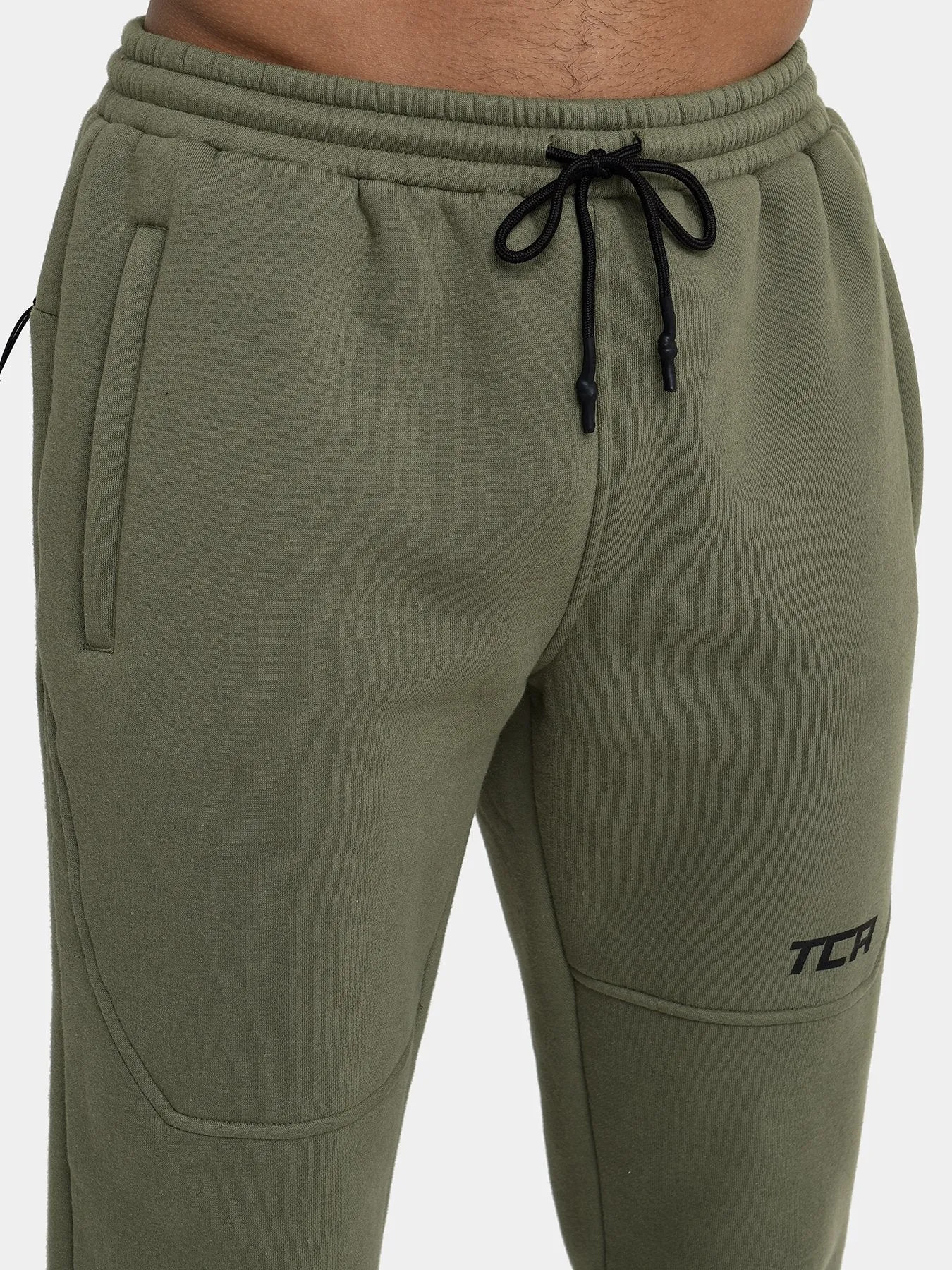 Utility Joggers Trackpant For Men With Side & Back Zip Pockets