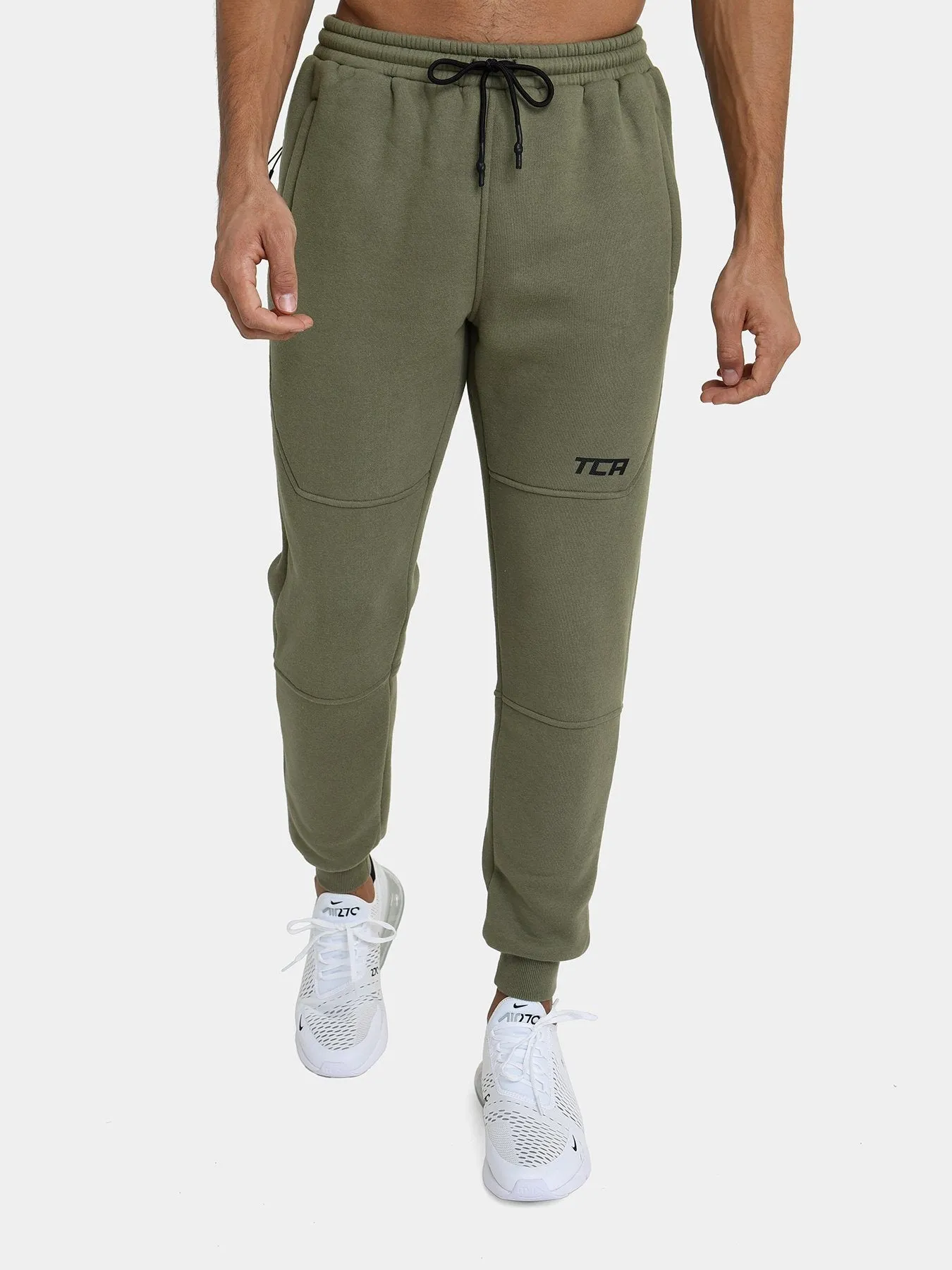 Utility Joggers Trackpant For Men With Side & Back Zip Pockets