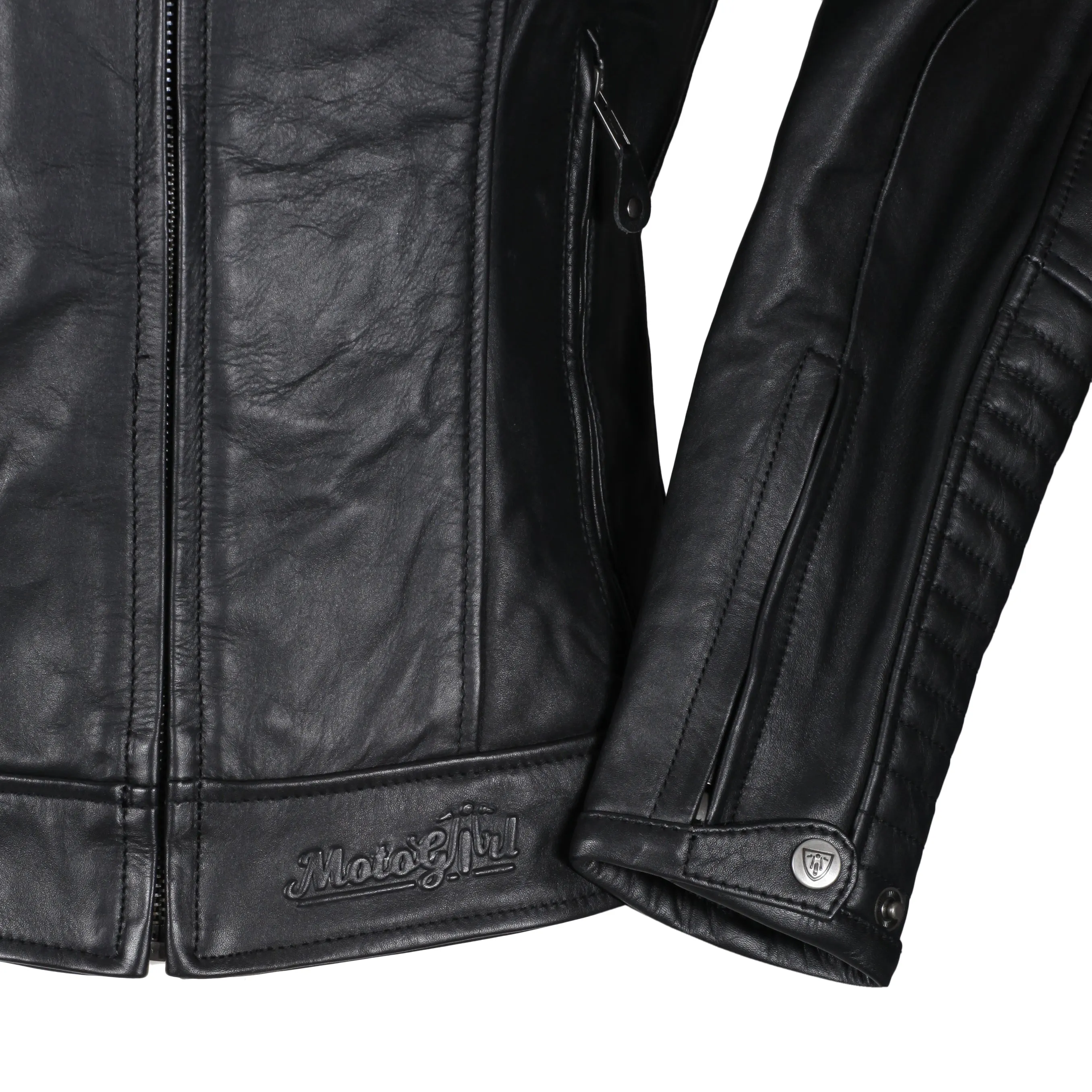 Valerie Black Leather Jacket