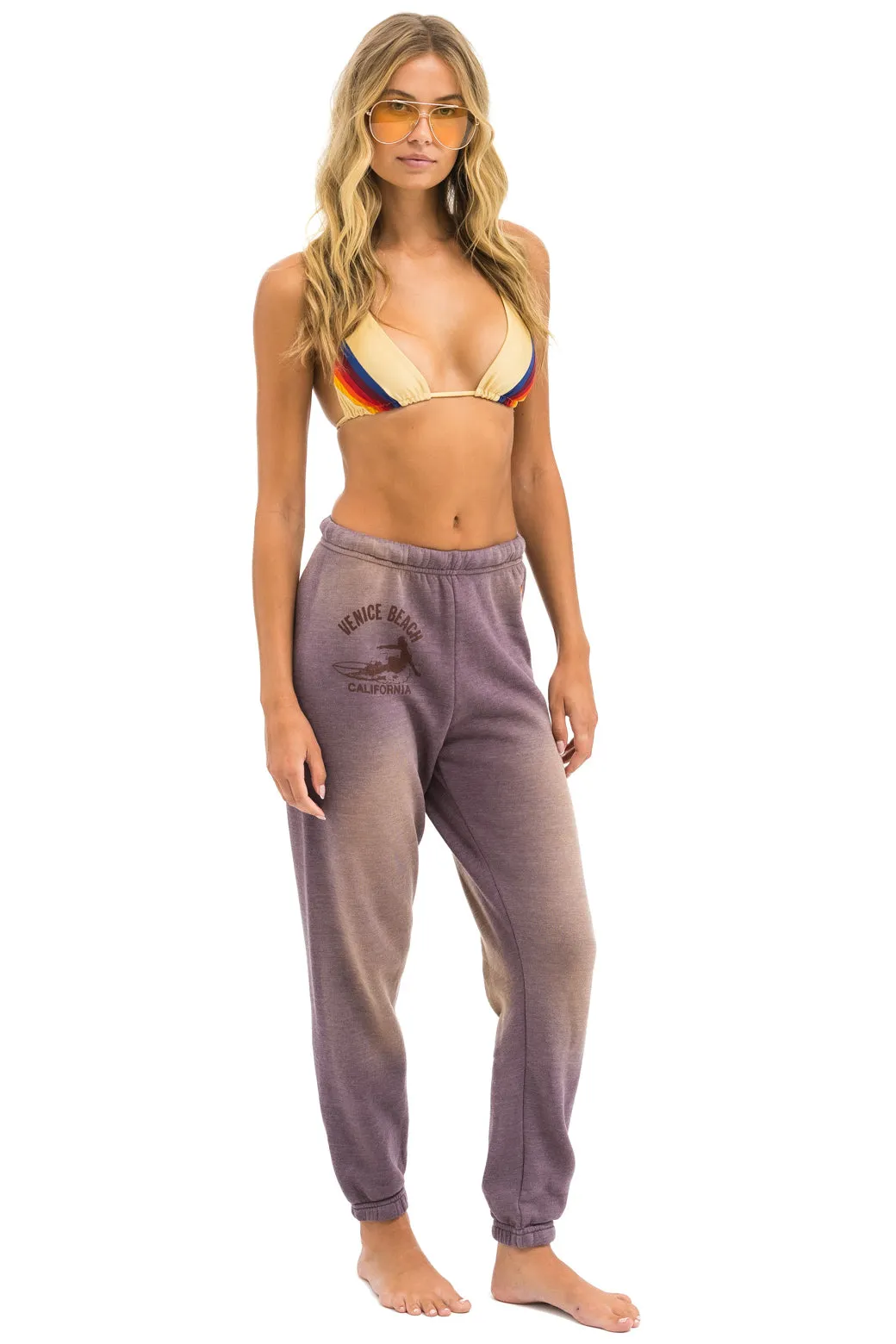 VENICE SURFER SWEATPANTS - FADED MOCHA