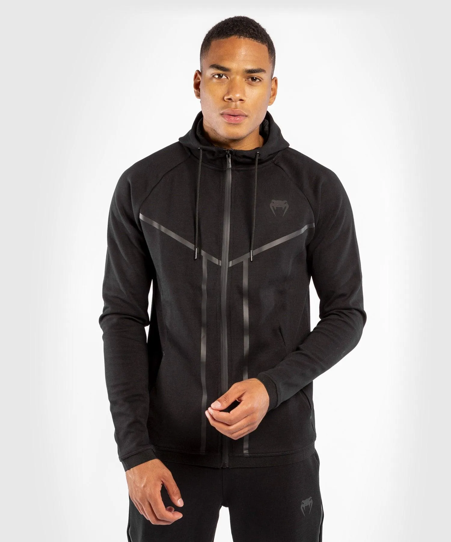 Venum Laser X Connect Hoodie - Black/Black