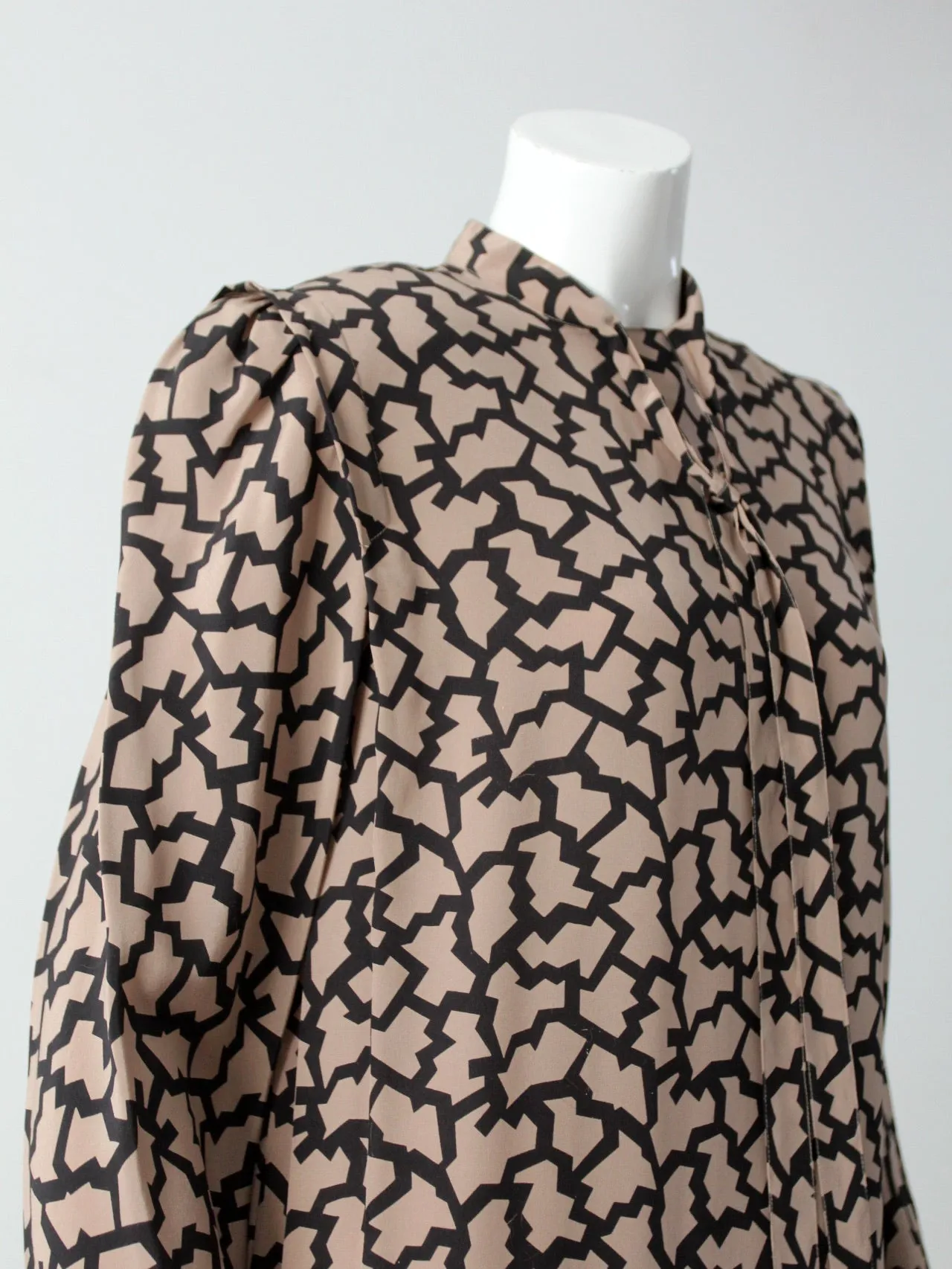 vintage 80's Pierre Cardin silk dress