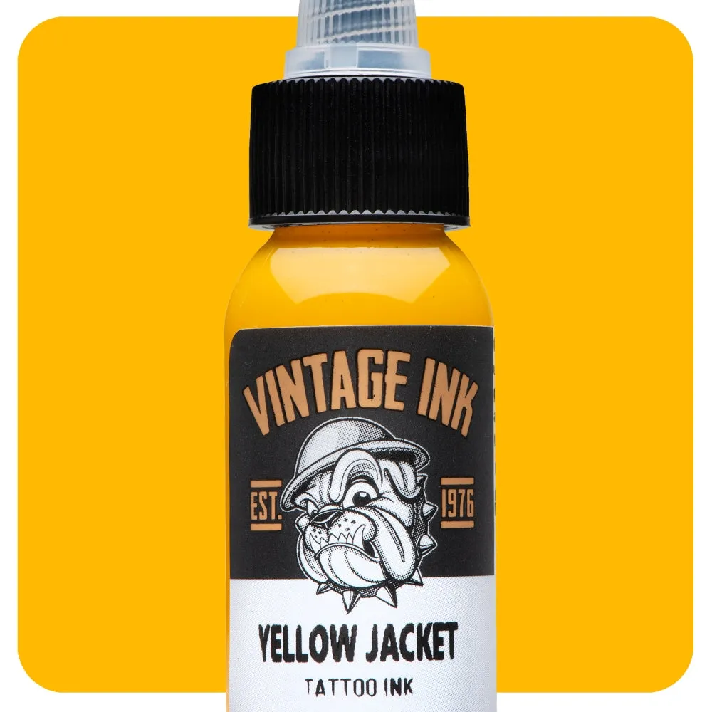 Vintage Ink Set of 18 — 1oz Bottles — Eternal Tattoo Ink