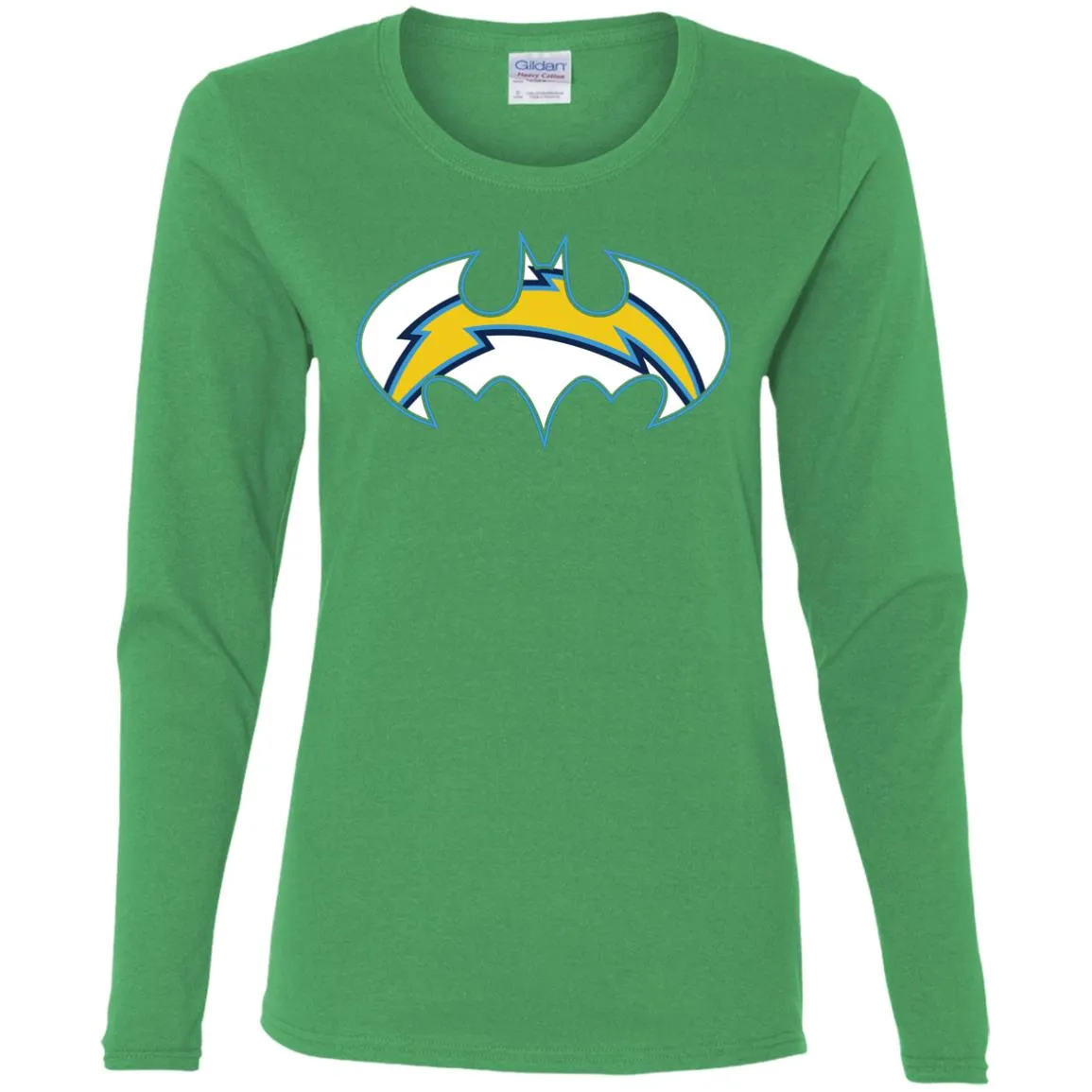 We Are The Los Angeles Chargers Batman Nfl Mashup Women Long Sleeve Shirt