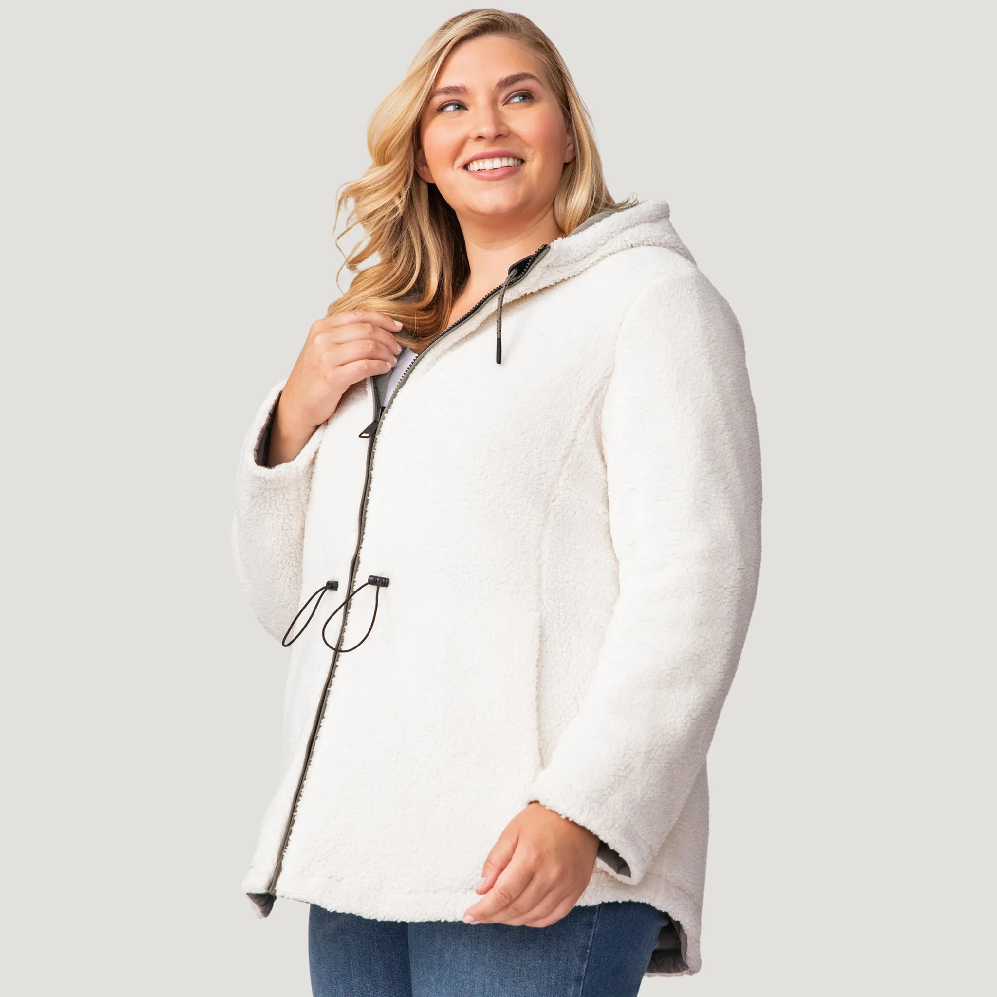 Women's Plus Size Switch It Up Cloud Lite Reversible Jacket